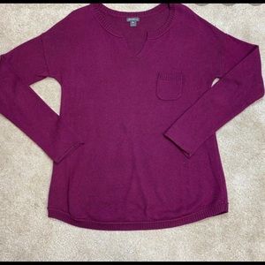 Mulberry purple Eddie Bauer Sweater